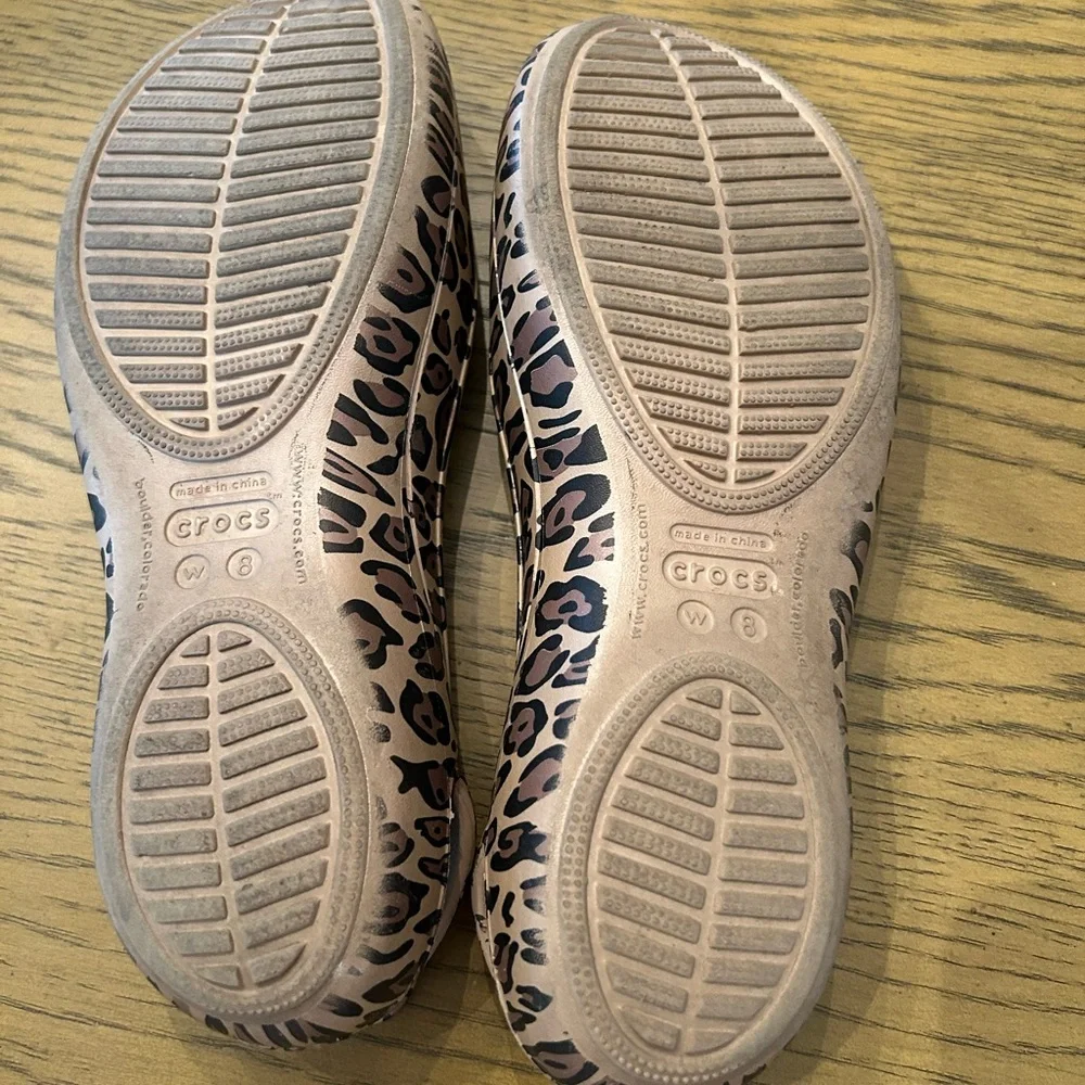 Cocks leopard print flats. Sz 8 - Picture 6 of 6